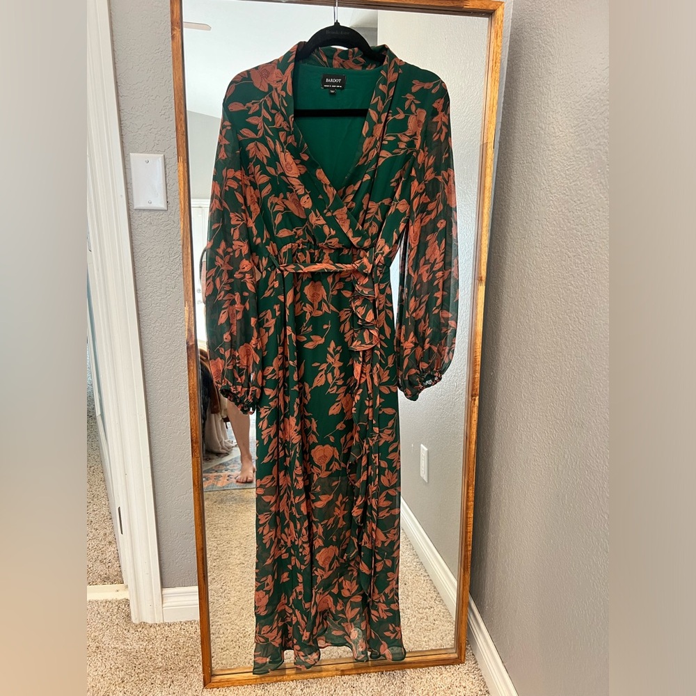 Anthropologie high low dress